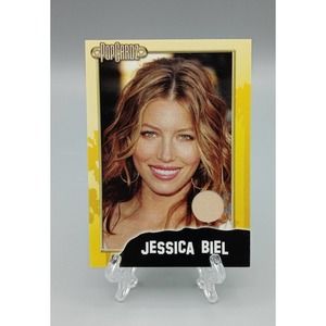 Jessica Biel 2008 PopCardz Series 1 Memorabilia Celebrity Swatch Worn Card